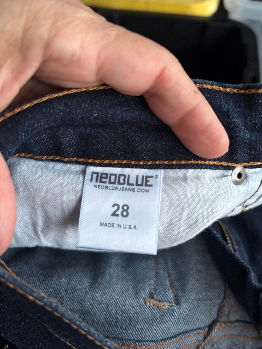 Redline Women's Dark Blue Straight Leg Jeans - Picture 11 of 11